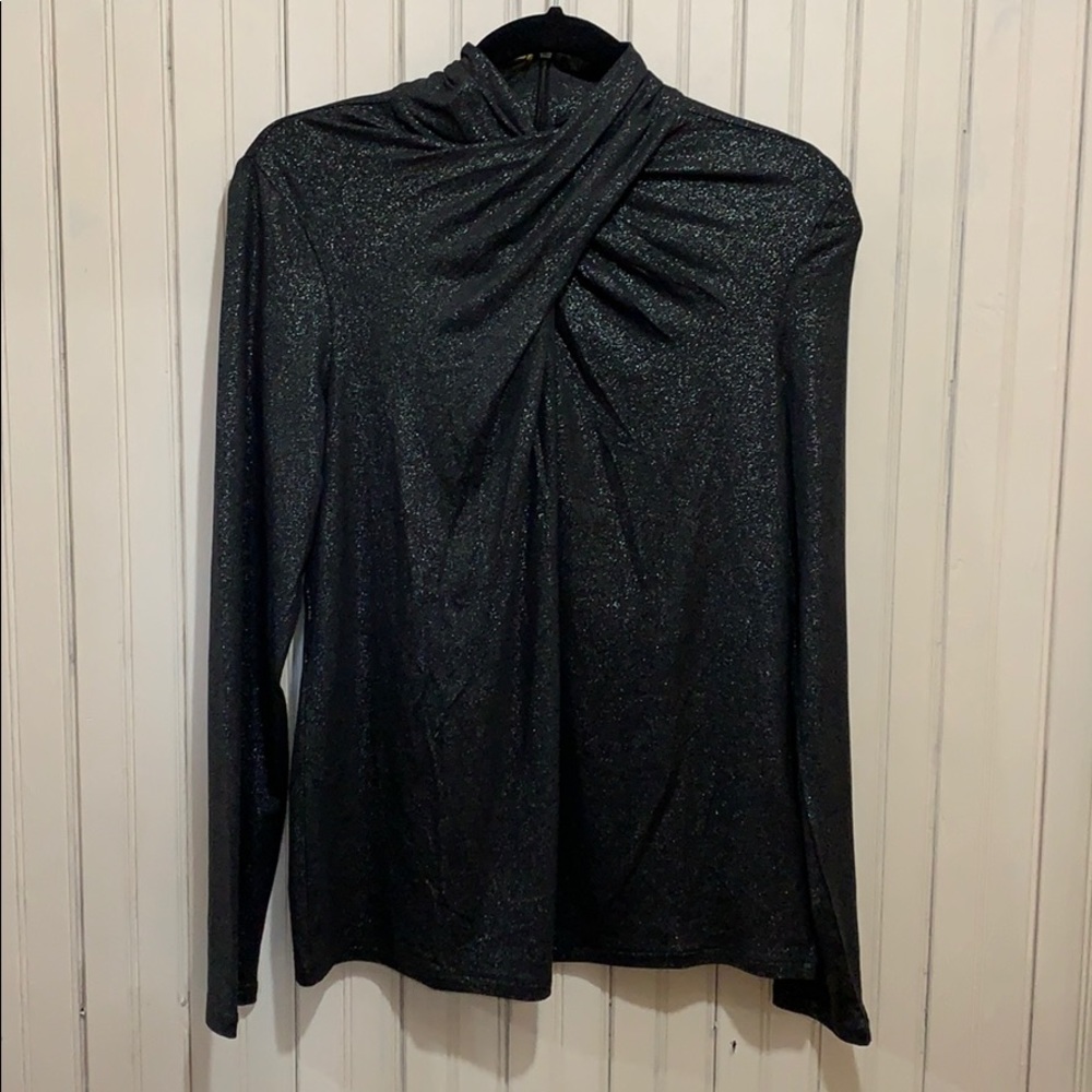 Lauren Ralph Lauren Domingo Draped  Knit Top